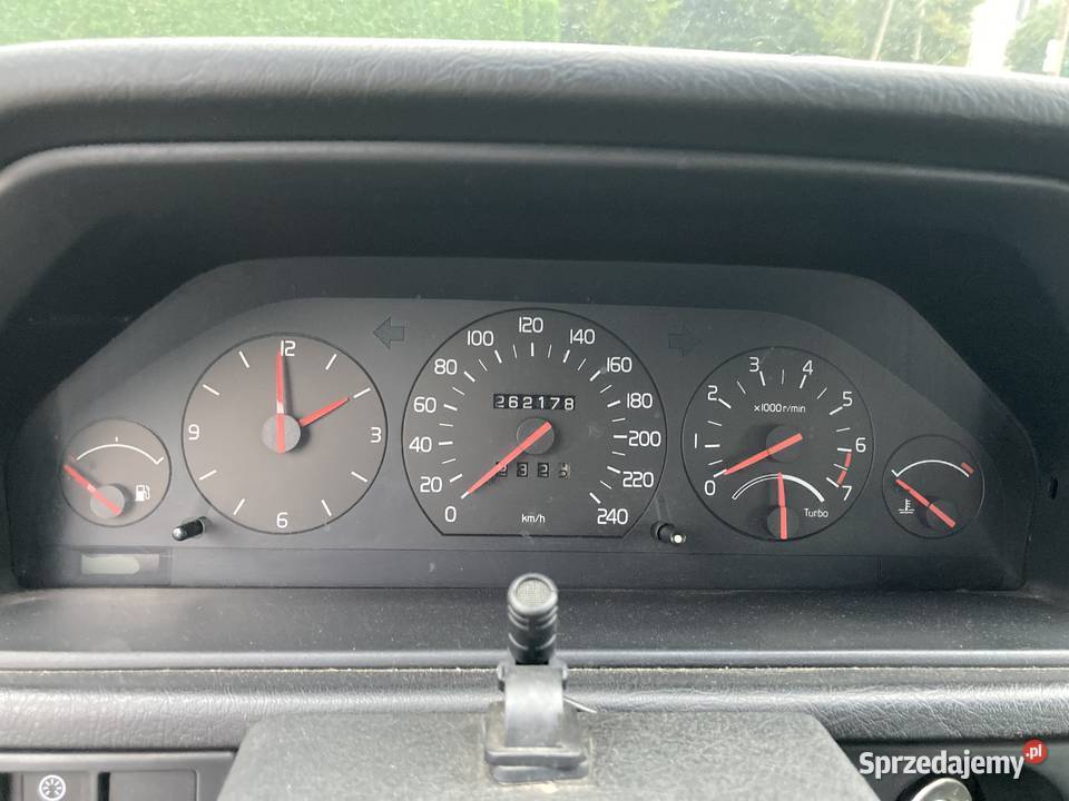 VOLVO 940 20 TURBO ZABYTEK NA ŻÓŁTYCH TABLICACH Volvo Gdów