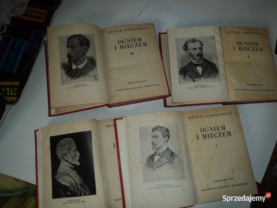 H Sienkiewicz dzieła komplet twarda 1949 Nowy Sącz