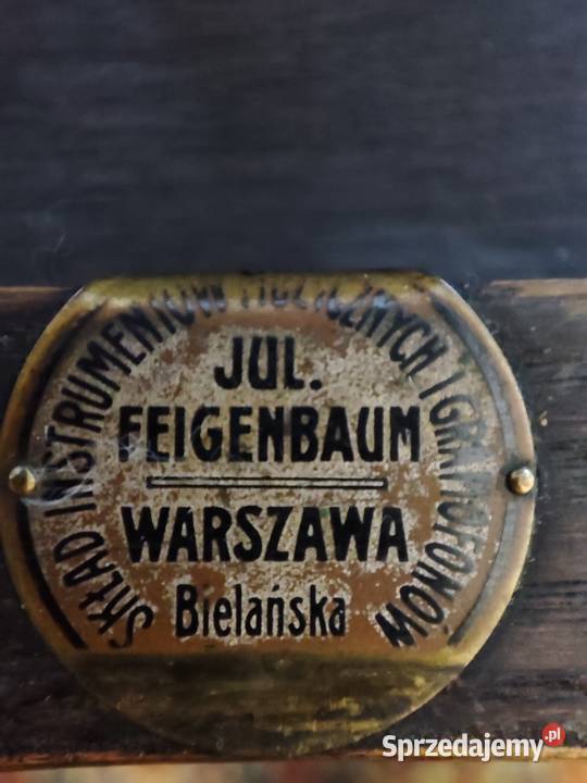 Gramofon stołowy Thorens Jul Feigenbaum II RP Warszawa