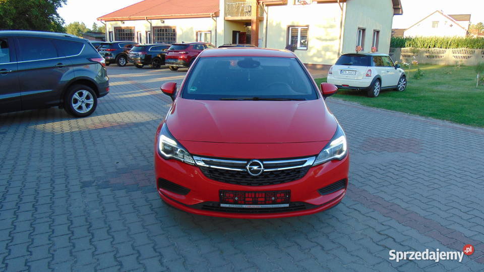 Opel Astra K 14 Benzyna Niski Przebieg 117 Super Hatchback mazowieckie Baboszewo