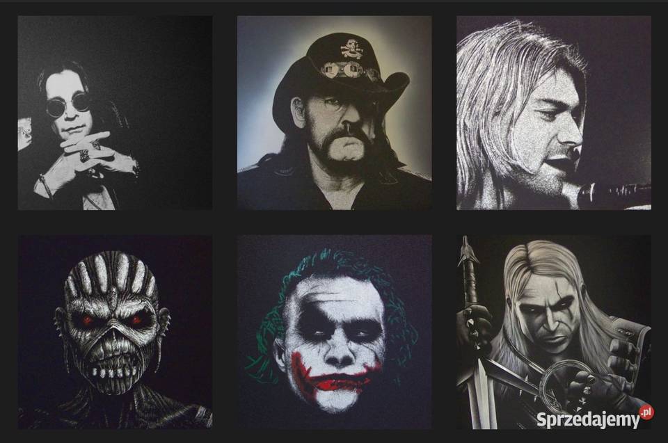 Ozzy Osbourne obraz na blasze ręcznie świętokrzyskie