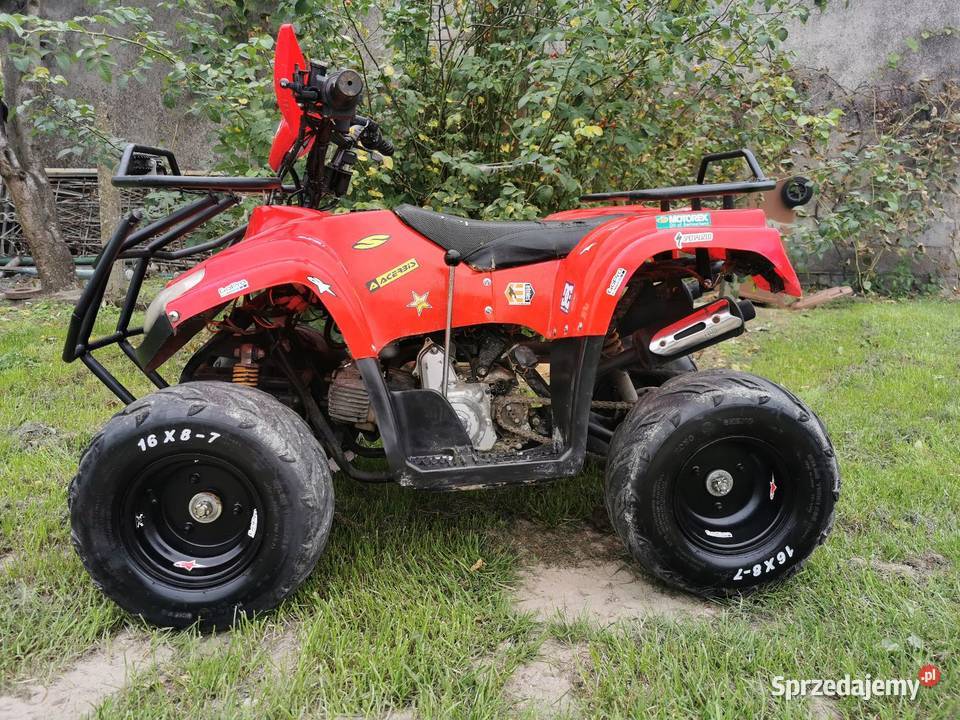 Quad Twojej pociechy Koła 7 biegi 1 1 Miejska Górka