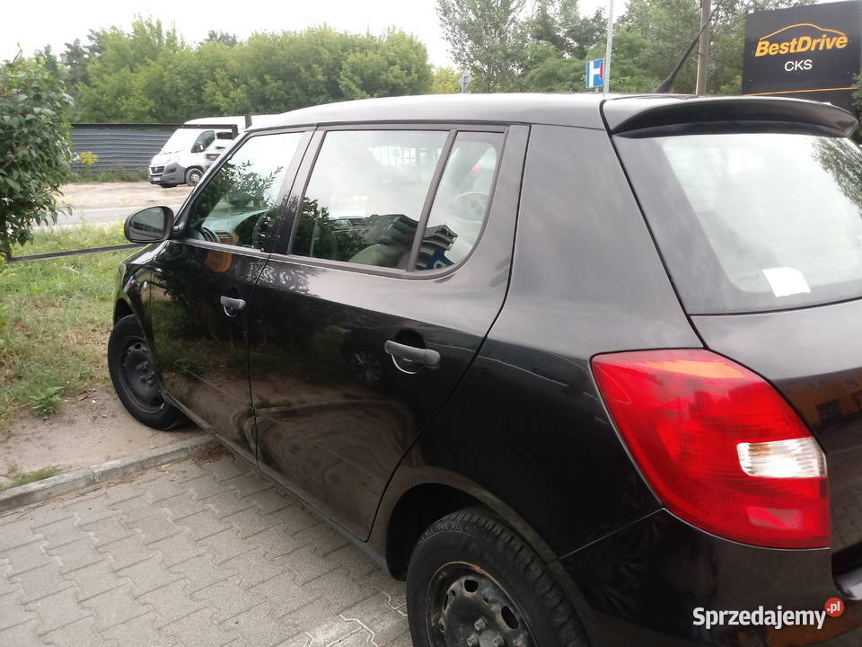 Skoda fabia 2008 159 pierwszy właściciel czarny Poznań