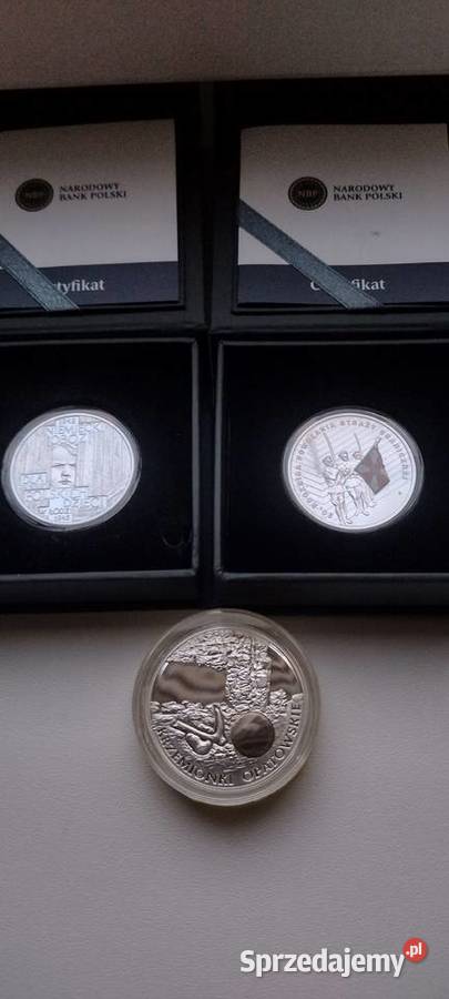 Sprzedam monety kolekcjonerskie Kraków sprzedam