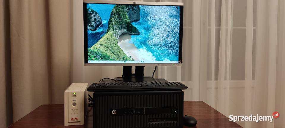 Komputer Orginalny HP Elite zestaw z monitorem HP/Compaq Lublin