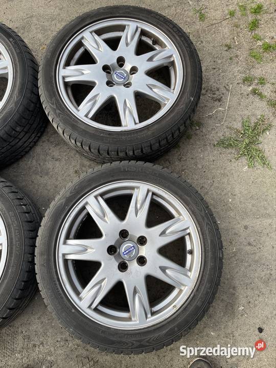 Alufelgi Volvo 17 opony komplet oryginał z S60 śląskie Zawiercie
