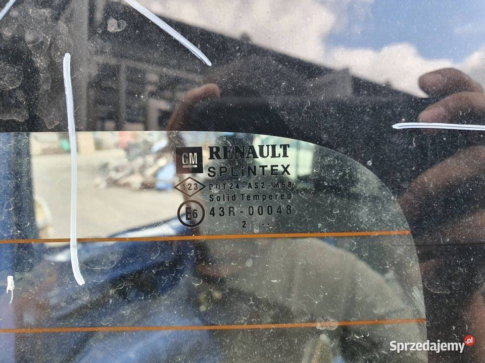 SZYBA TYŁ RENAULT TRAFIC II Części samochodowe kujawsko-pomorskie Lipno