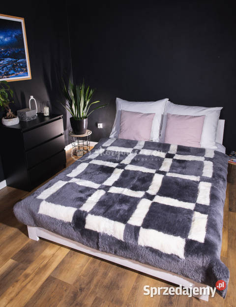 Narzuta ze skóry owczej strzyżonej island Koce i narzuty Szaflary