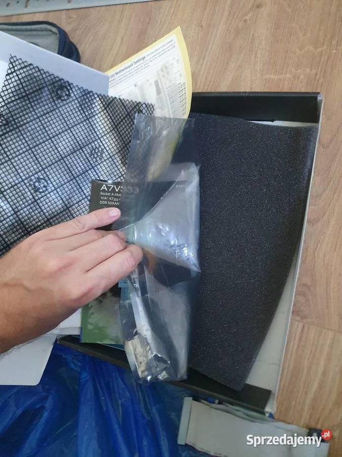 Płyta główna ASUS A7V333 Socket A BOX Komplet Elektronika Warszawa