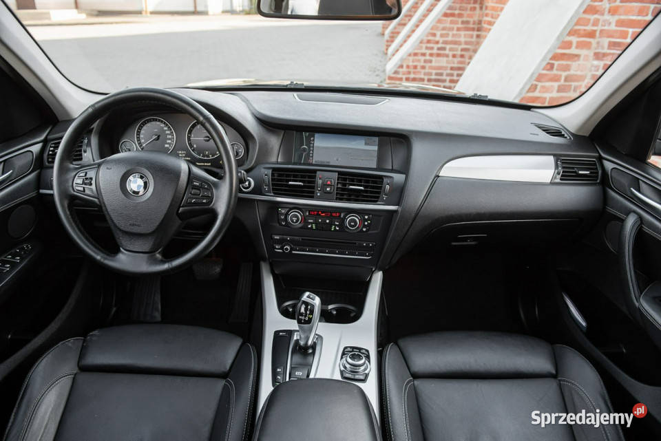 BMW X3 xDrive 20d 184 Automat Full Super Stan aluminiowe felgi mazowieckie sprzedam