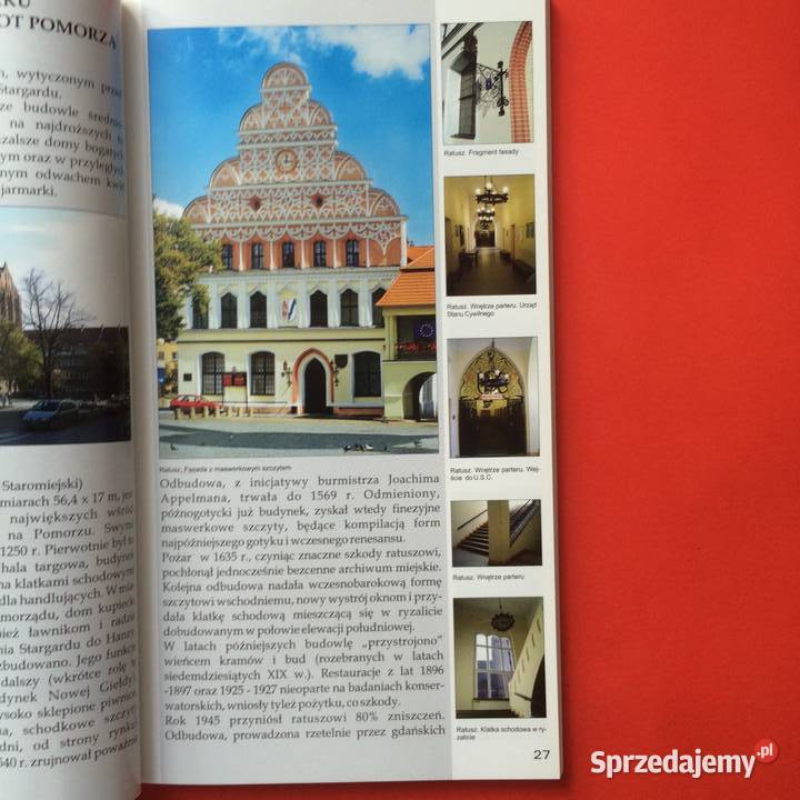 1620 Przewodnik Zabytkach Stargard Antyki, Sztuka, Kolekcje Szczecin