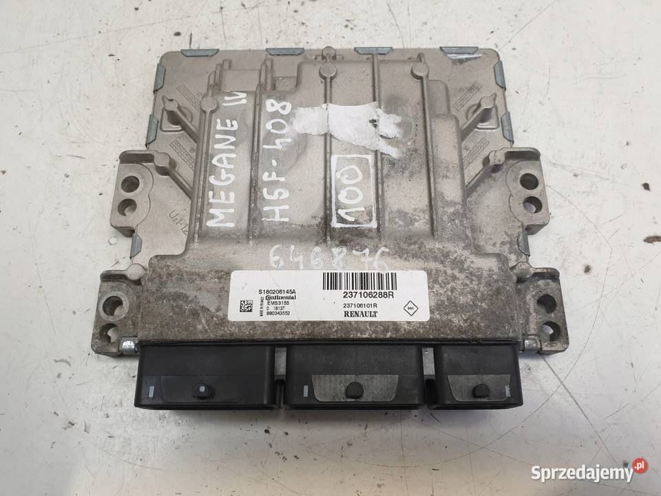 Renault Megane IV 12 TCe STEROWNIK SILNIKA Rudka sprzedam