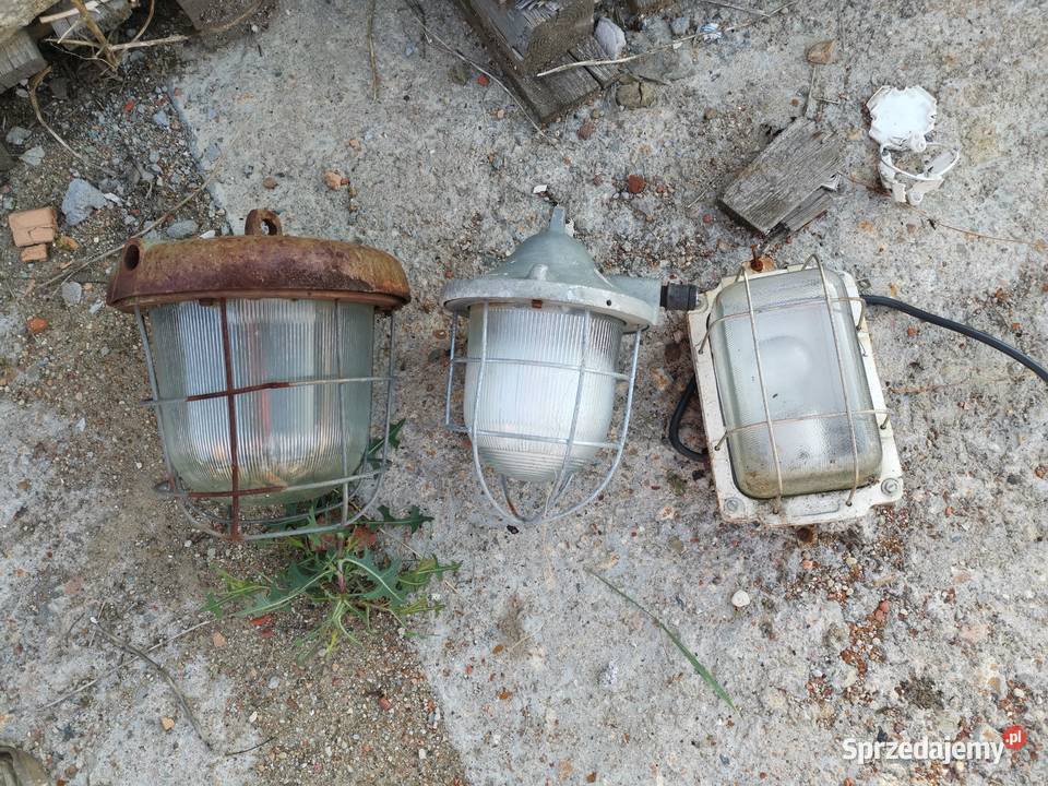 Lampy prl loft retro Świebodzice