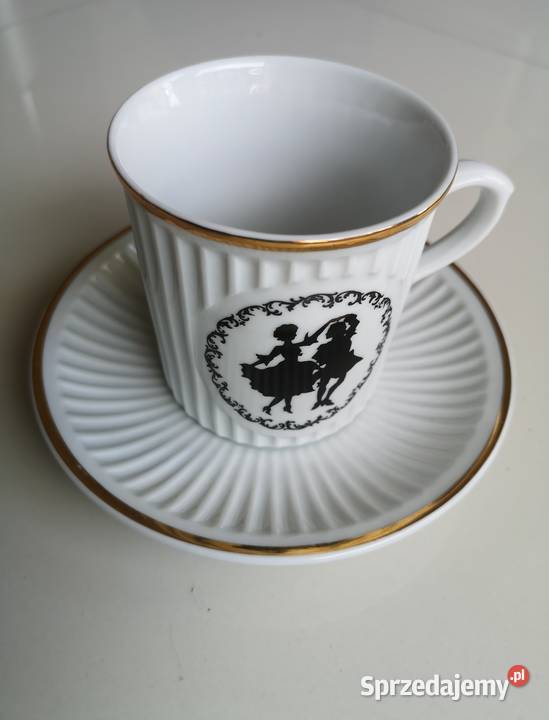 Kubek porcelana Bohemia vintage Toruń