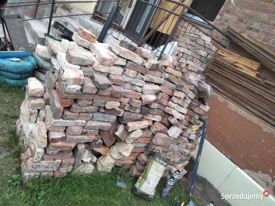 Cegły z rozbiórki Sosnowiec