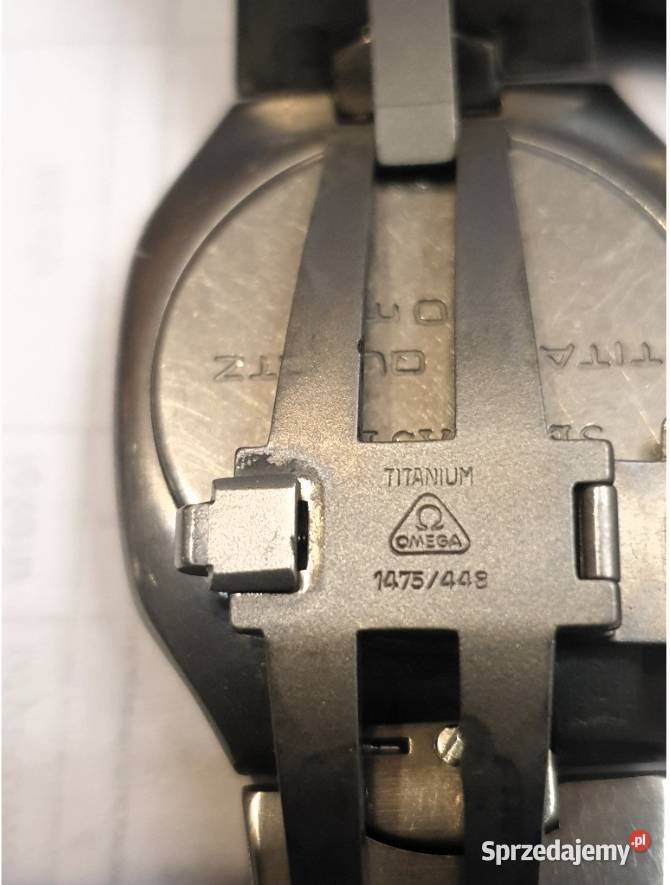 TytanowoZłoty 18k ZegarekOmega Seamaster Poraj