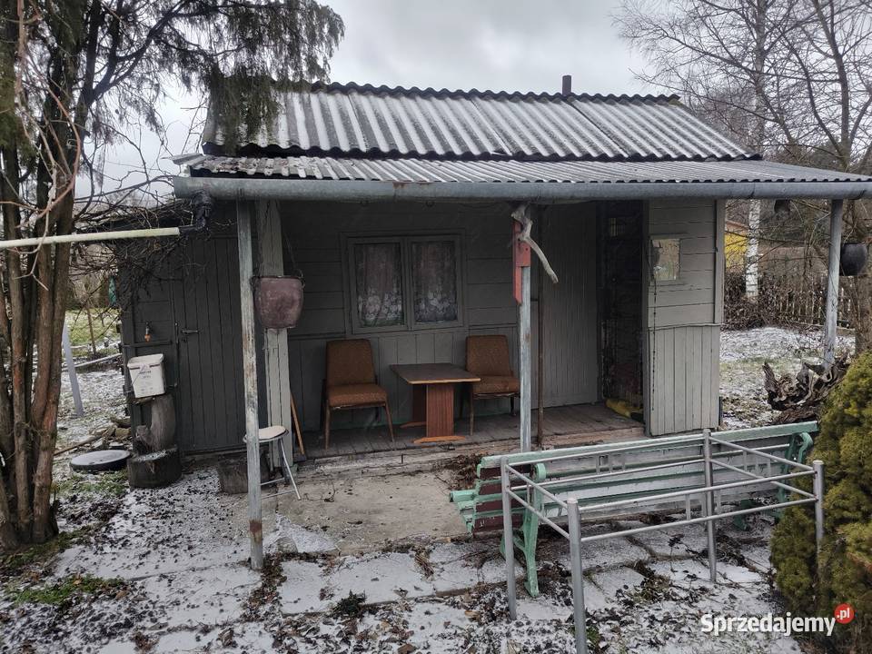 Działka Rod Wygon 6ar dużo nasadzeń kominek Chełm