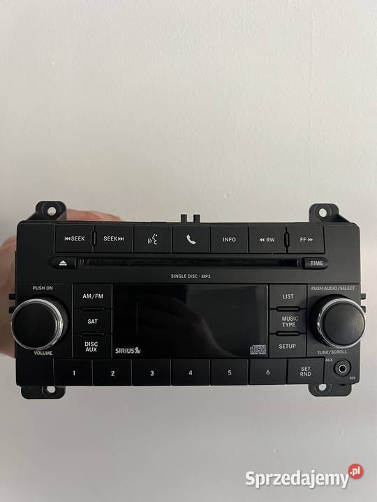Radio Jeep Dodge Chrysler P68039290AG Łomża