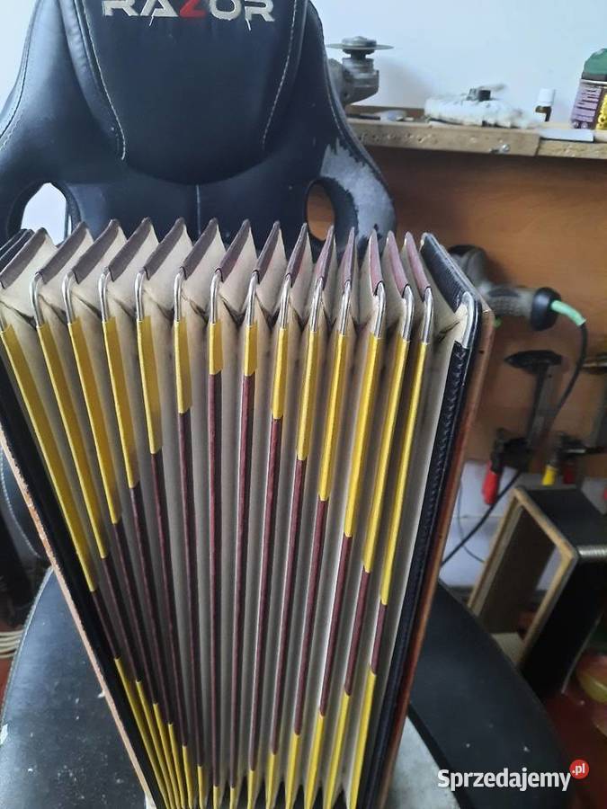 Akordeon miech gigantilli 120 basow Pozostałe Konin sprzedam