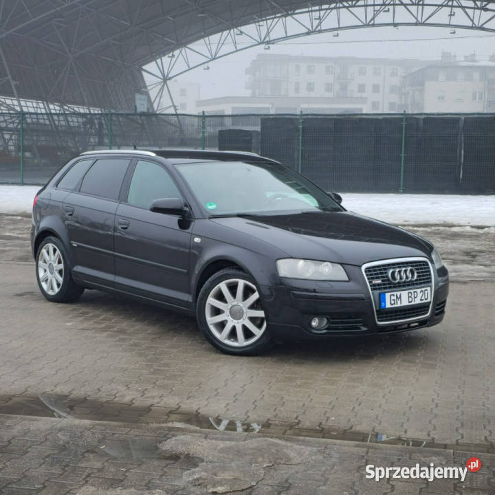 Audi A3 Sportback Audi A3 Sportback 20 TDI DPF S nieuszkodzony Ostrów Mazowiecka