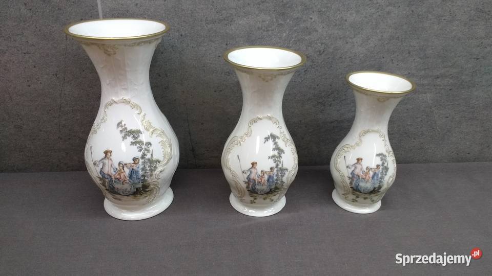 Wazon Rosenthal Sanssouci Hoeroldt Arkadien ecru wielkopolskie Kalisz