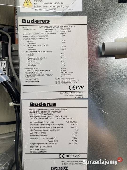 Gruntowa pompa ciepła Buderus Tomaszów Mazowiecki