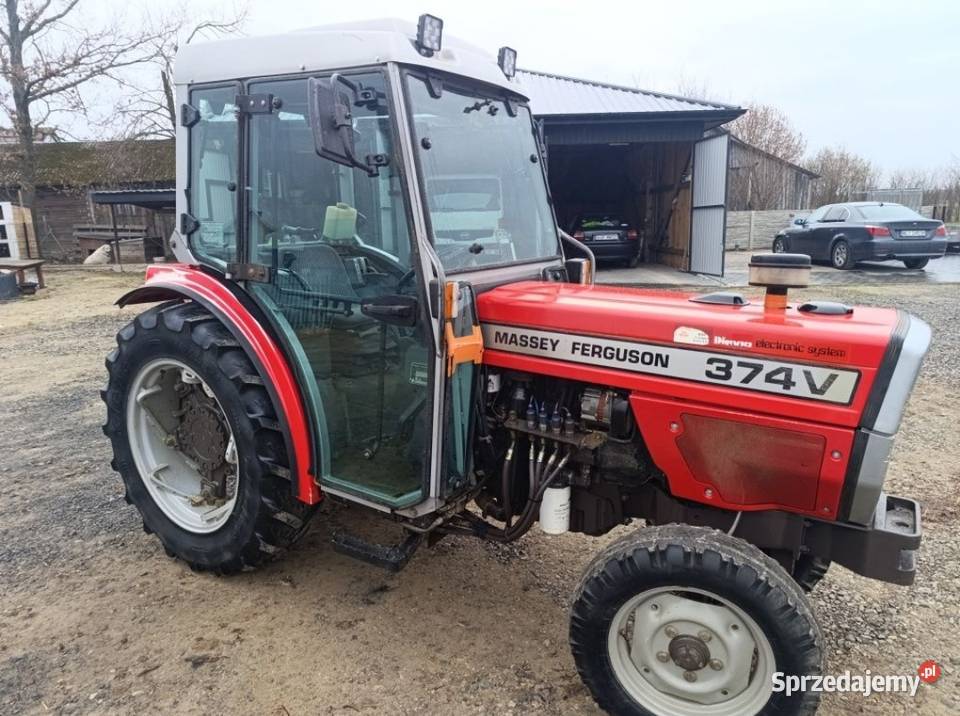 Massey Ferguson 374V sadowniczy zarejestrowany Gorzów Wielkopolski