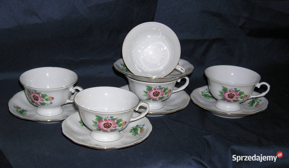 filiżanki vintage ZPS KarolinaD Bartków