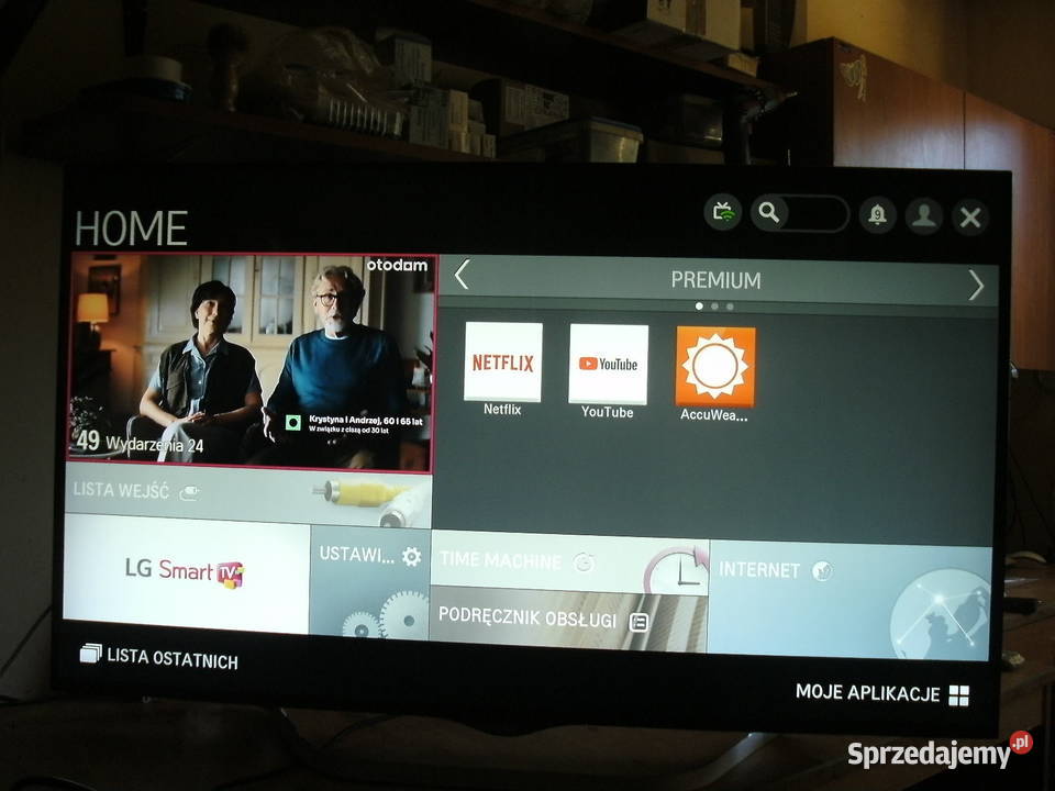 LG LED 49 Smart TV z WiFi YouTubeNetflix itp Karlino