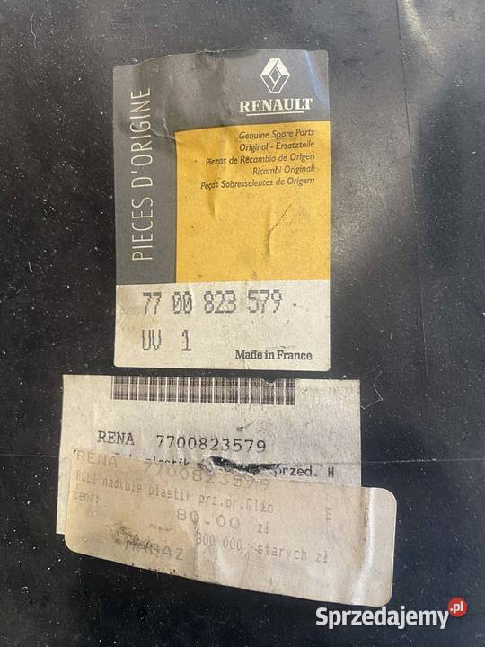 Nadkole plastikowe Renault Clio I Lyski