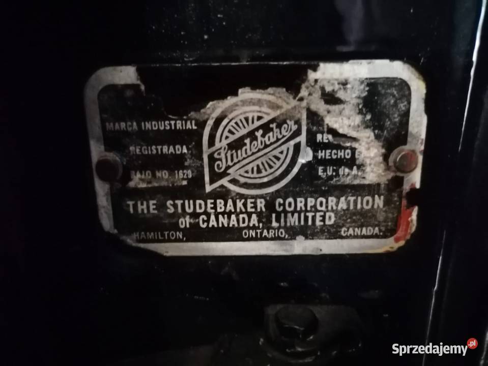 Zabytkowy Studebaker Jedyny taki w Europie Siedlce