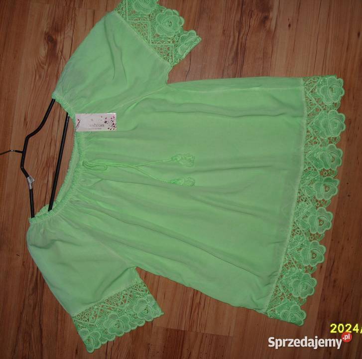 Neonowa Hiszpanka Hafty Nowa Fashion LXL Rozmiar 40(L)