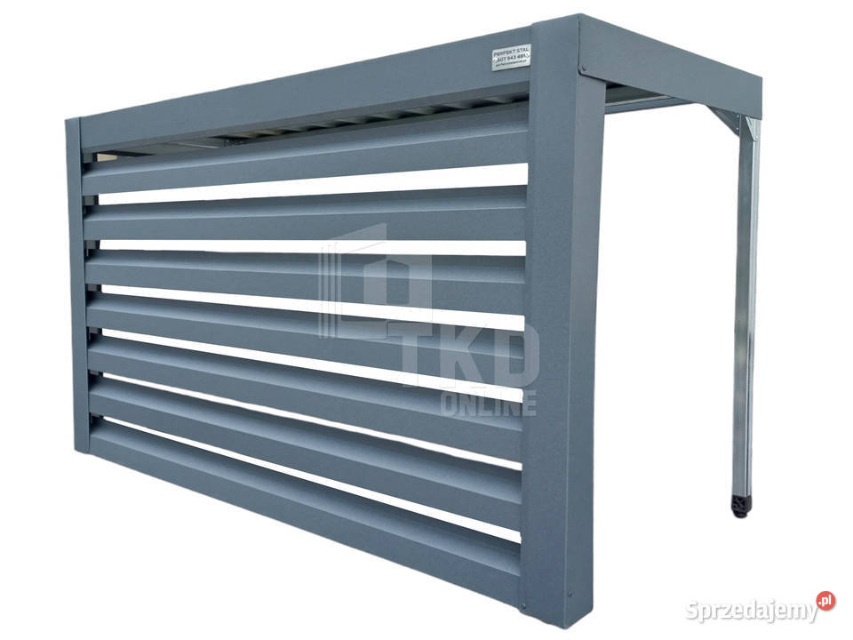 Osłona klimatyzatora pompy ciepła 110x40x90 śląskie Wisła