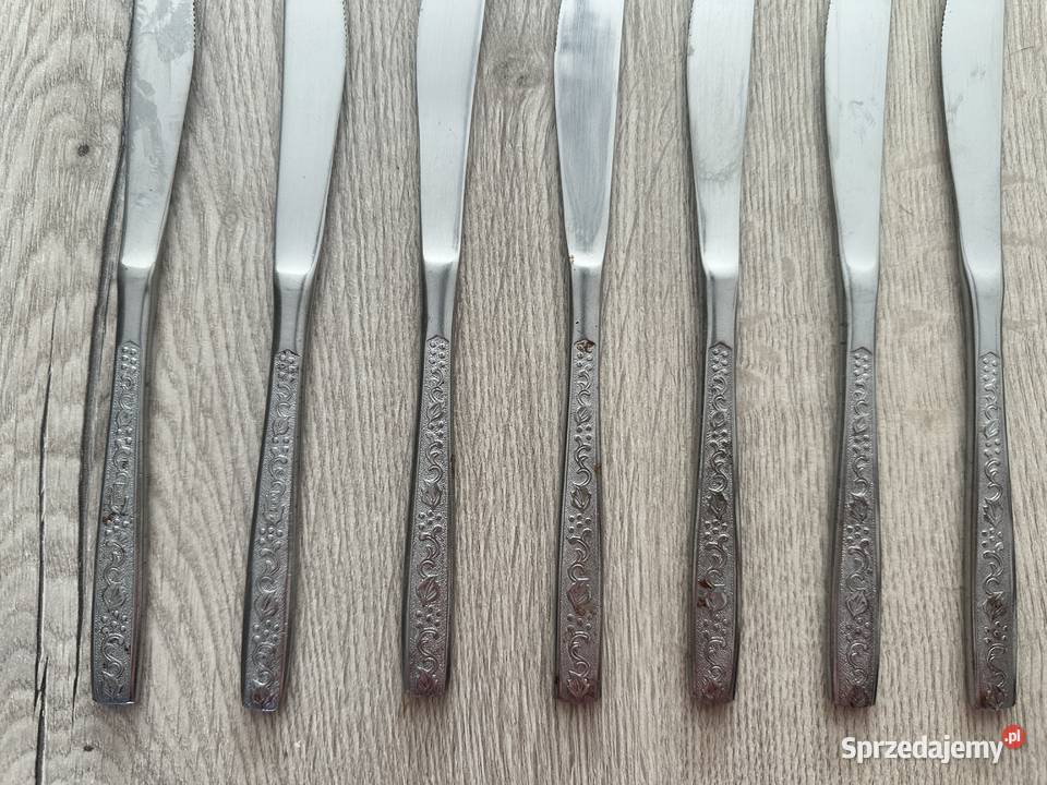 Zestaw sztućców z lat PRLu Łódź