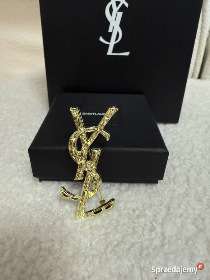 Broszka YSL Bażyny