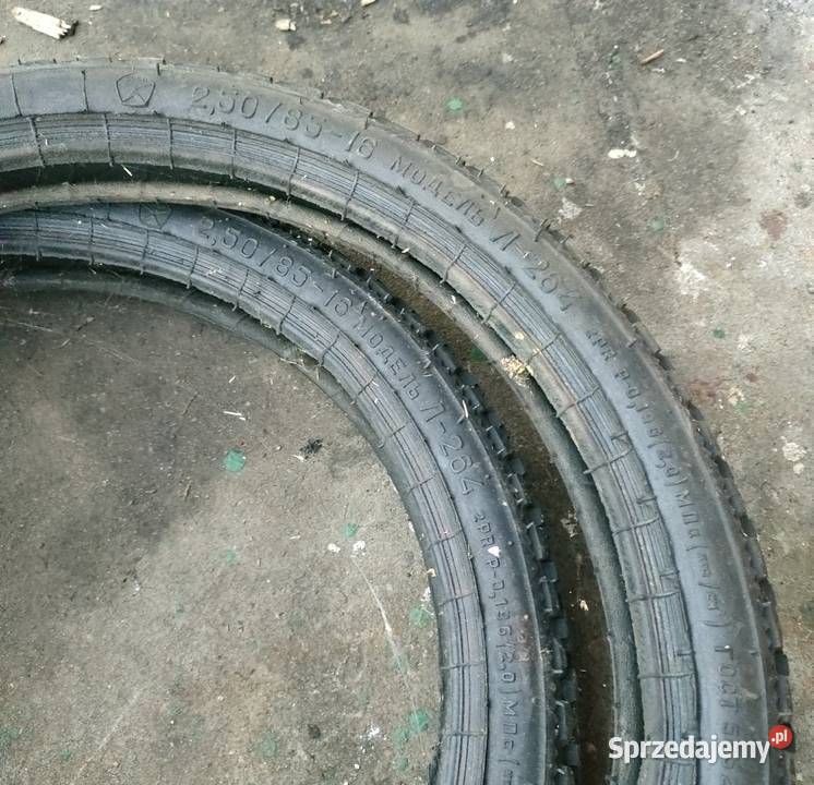 Nowe opony 25085 16 USRR 1978 romet simson mz Wolbrom