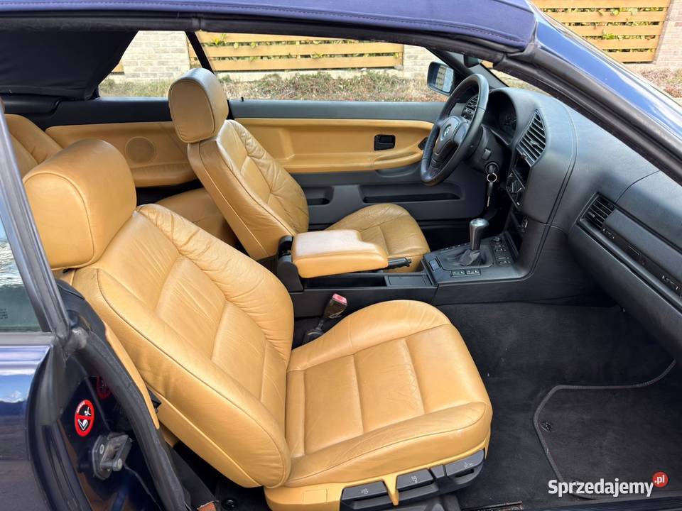 Bmw e36 cabrio 318i manual M Pakiet z VIN Skóry Stargard