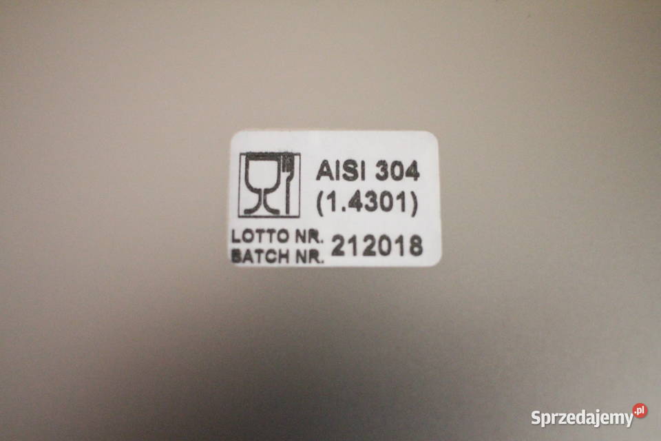 Kuweta do lodów ze stali nierdzewnej 5L Pszczyna