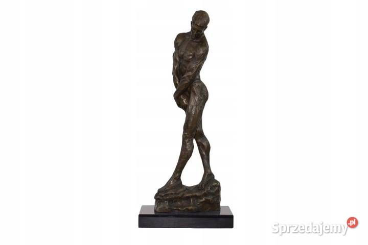 Nowoczesna Figura Akt Nagiego Mężczyzny Styl Kraków