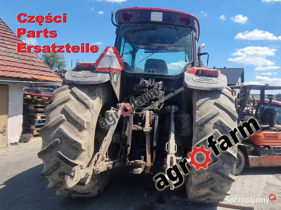 McCormick XTX 185 części skrzynia biegów silnik