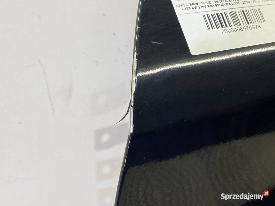 DRZWI LEWY PRZÓD BMW E71 SUV 0714