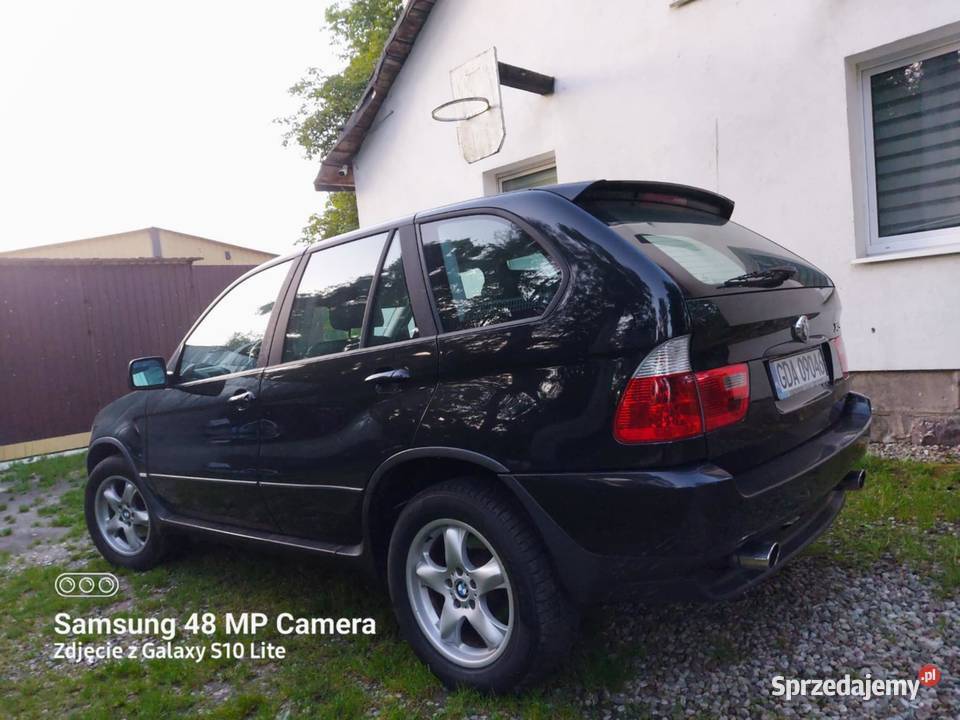 Bmw x5 30 benzgaz zamiana na auto lawete benzyna+LPG Pasłęk sprzedam