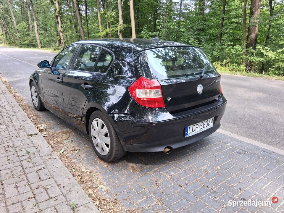 BMW1 E87 2006r20D 118D6Biegowy czarny