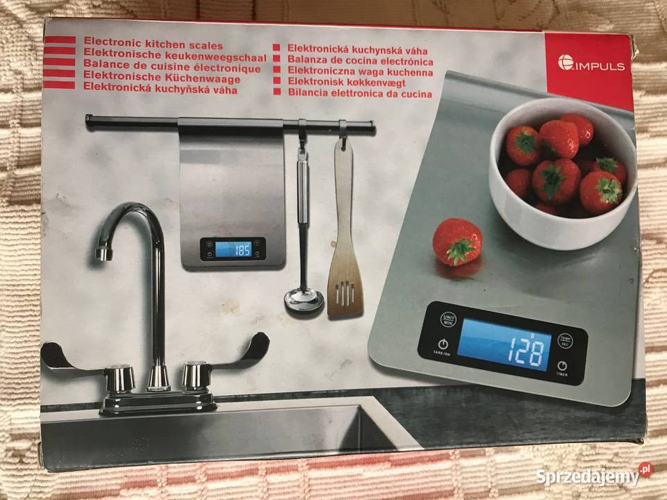 Waga kuchenna elektroniczna podwieszana marki Wagi i miarki kuchenne Zbąszynek