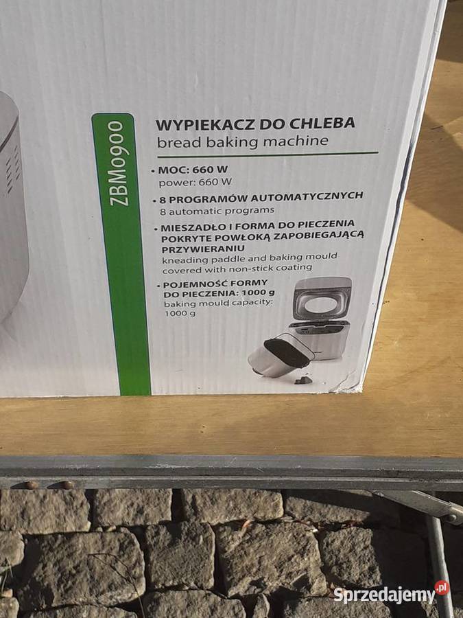 Wypiekacz do chleba ZBM0900 ZELMER 600WAT Jarnołtówek