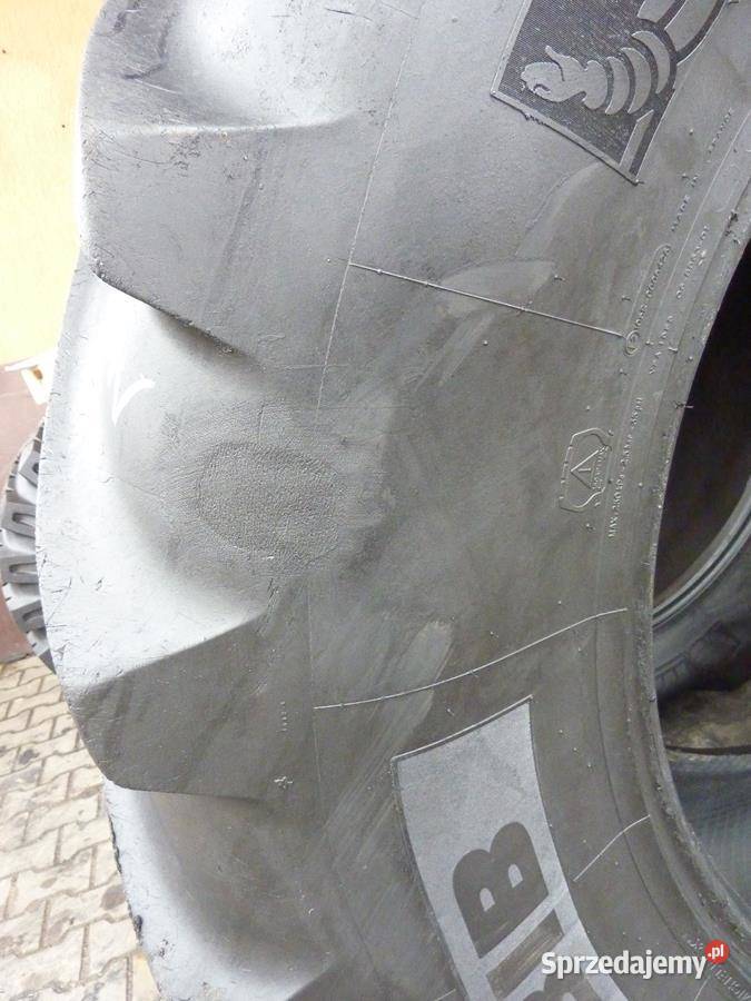 2x Opona używana rolnicza 65065R42 MICHELIN 2900 Michelin Zaścianki sprzedam