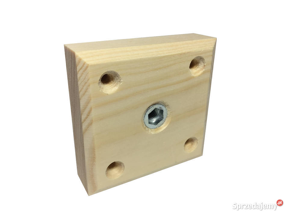 NOGI bukowe NÓŻKI stopki DREWNIANE 42x42x80mm Sławno sprzedam