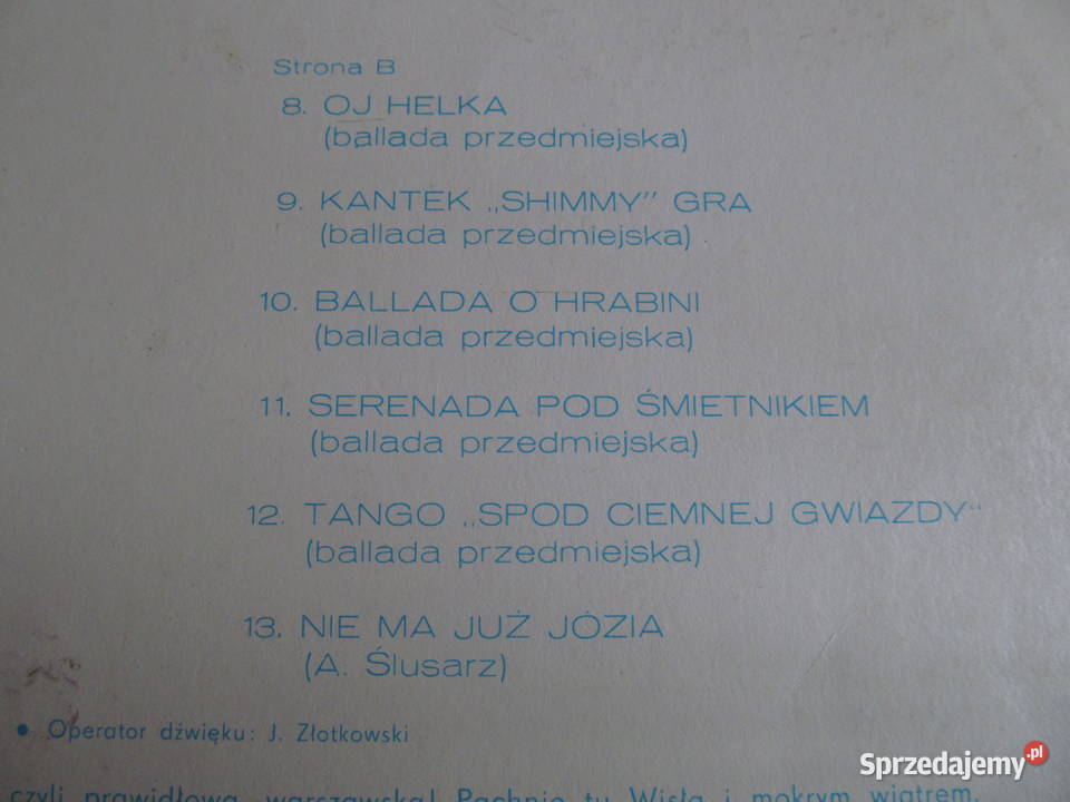 Kapela Czerniakowska zestaw 4 płyt winylowych 1 etno/folk Lublin