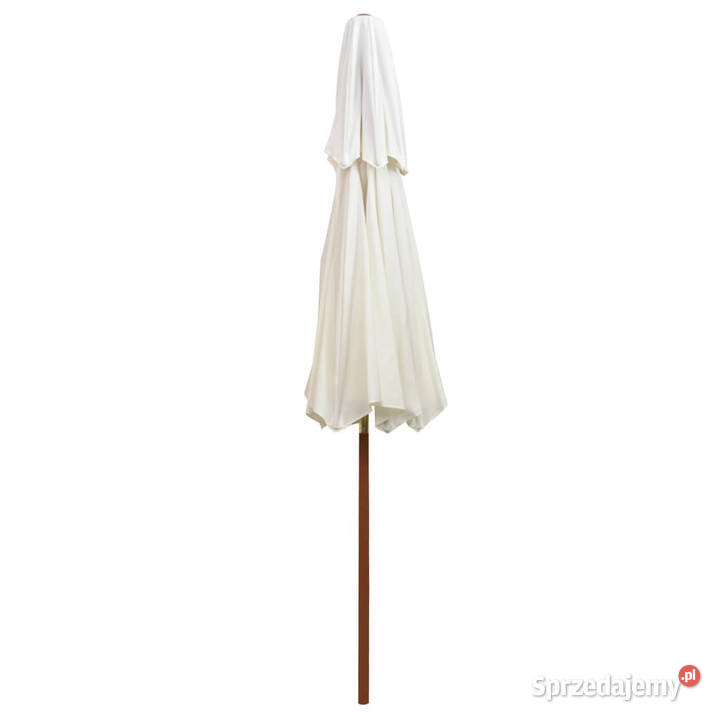 Parasol z podwójnym daszkiem 270x270 drewno Warszawa