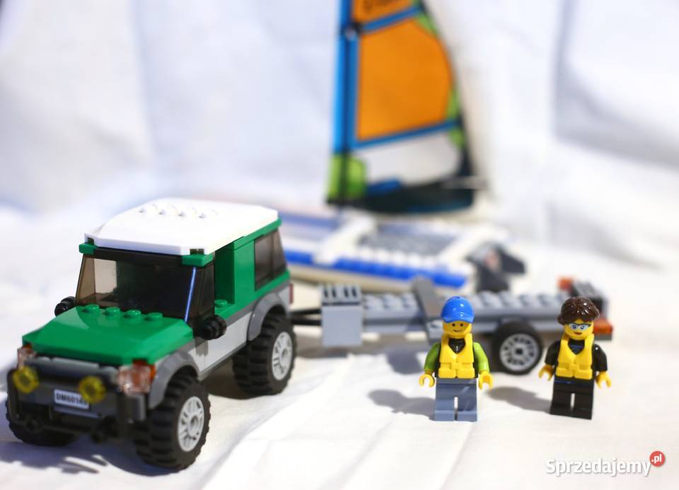 Klocki LEGO 60149 Terenówka 4x4 z katamaranem Gdańsk sprzedam